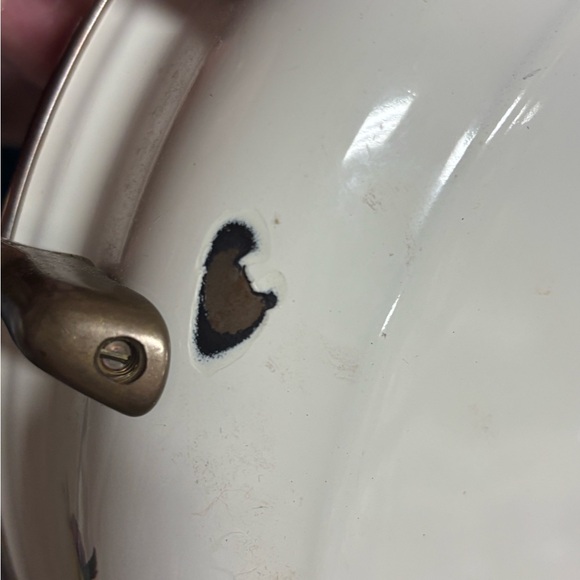 Cornucopia Enamel Cooking Dutch Oven Pot With Lid Fruit Design - Picture 6 of 7